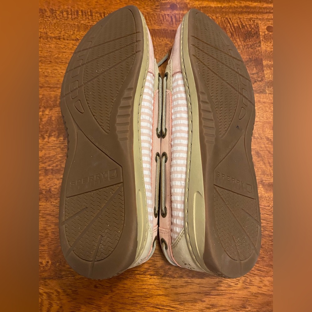 Sperry Pink Top Siders / Boat Shoes Size 8M - Picture 3 of 9